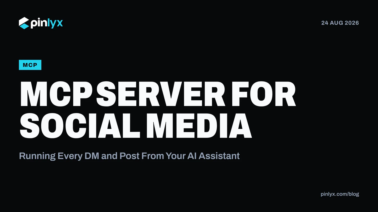 MCP Server for Social Media: Running Every DM and Post From Your AI Assistant